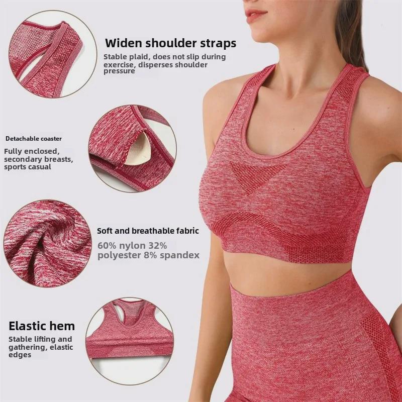 Plus-Size Athletic Vest & High-Waist Yoga Shorts Set for Women