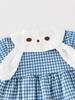 Spring Autumn Baby Girls' Cute Plaid Princess Dress - Pure Cotton Skirt