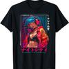 Cyberpunk Anime Girl T-Shirt(25)