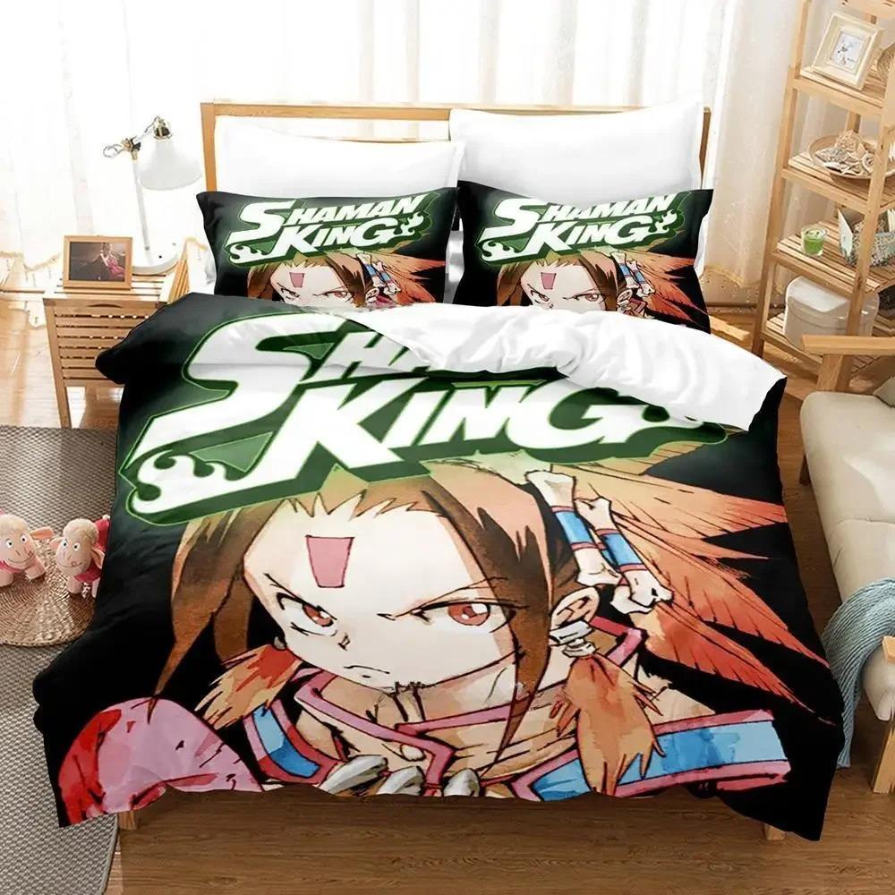 Pohodlný set povlaků na peřinu s anime potiskem, včetně povlaku na peřinu a povlaků na polštáře. Dostupné ve velikostech pro jedno lůžko, dvojlůžko, plné, queen a king. Pro dospělé i děti.