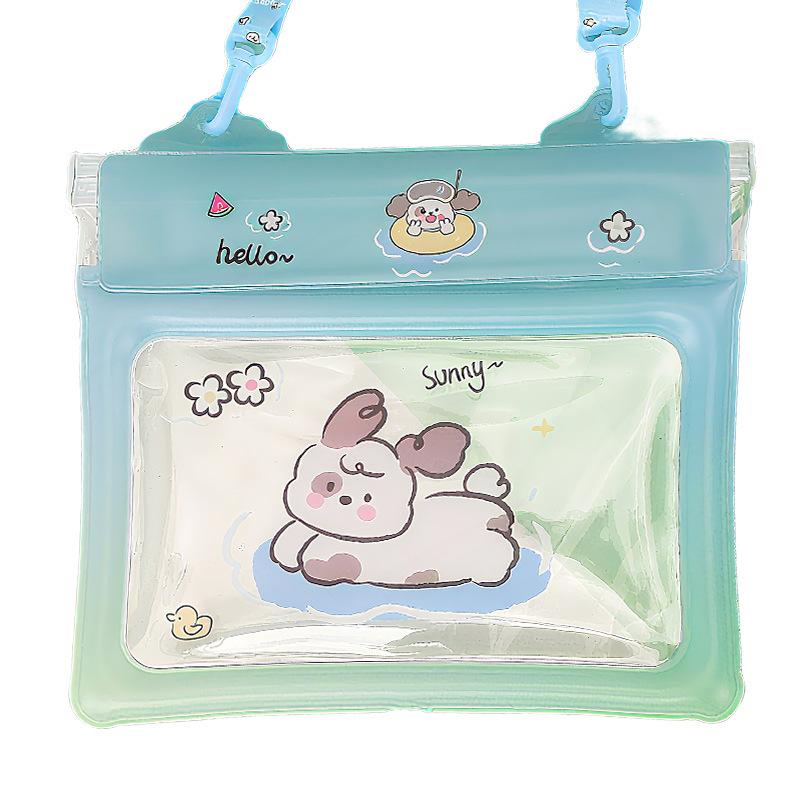 Double-layer Sealed Touch-screen Swimming Diving Rafting Water Park Mobile Phone Waterproof Bag