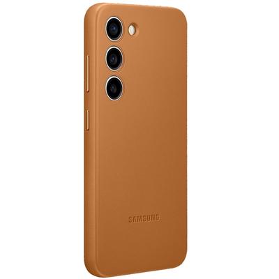 Case for Samsung Galaxy S23 Plus Samsung Leather Brown