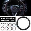 Auto Lenkradabdeckung Leder Rutschfeste Lenkradabdeckung 8 Farben