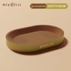Meowliss Oval Cat Scratching Board & Bowl