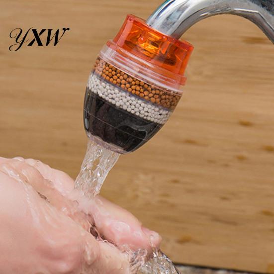 Safe Faucet Filter Reliable Multi-stage Filtration Uniform Water Output Kitchen Appliances for Home Purifier