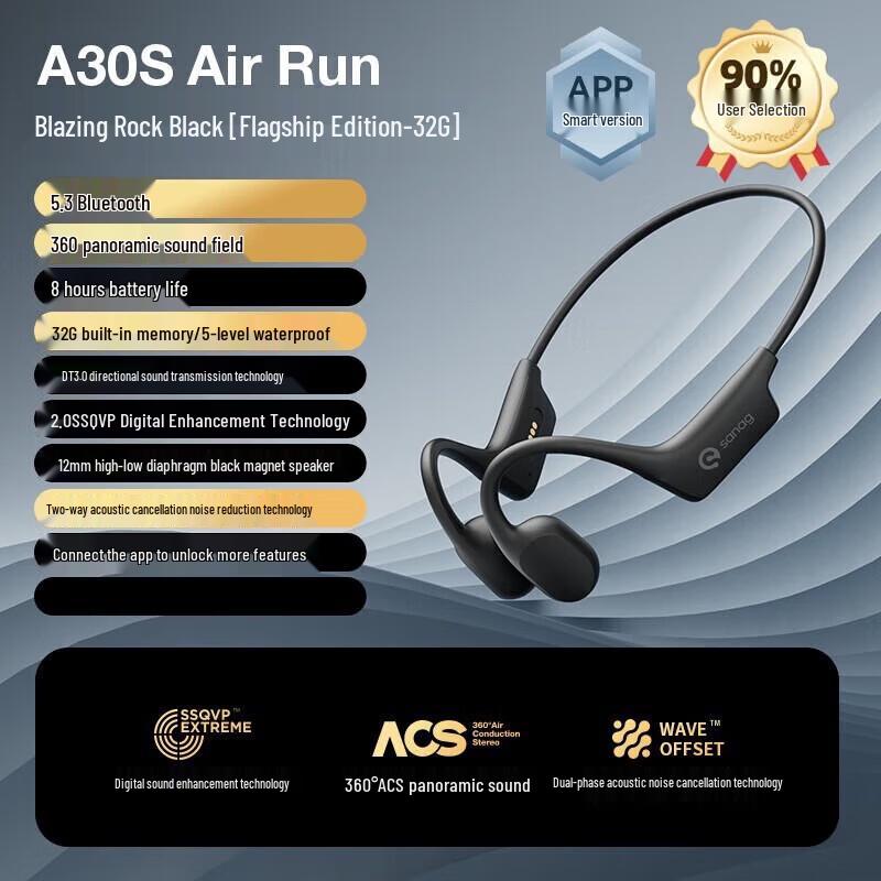 

Sennheiser A30S Pro Max Neckband Bone Conduction Sports Headphones