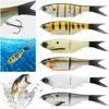 Amata Glide Swimbait Zacht Kunstaas 215mm 73g Langzaam Zinkend Siliconen Wobblers voor Snoek Baars Shad Glide Swimbait Vistuig