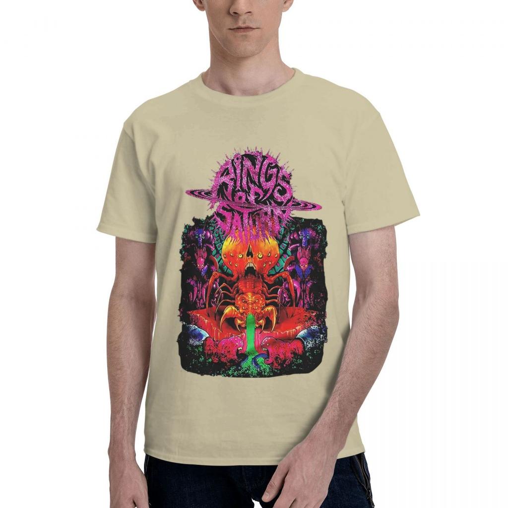 Rings Of Saturn Band Alien Graphic 100 Cotton Casual Breathable Confortable Manga New In Tops And TShirts Funny Gift