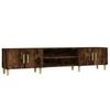 vidaXL TV-Schrank Räuchereiche 180x31,5x40 cm Holzwerkstoff