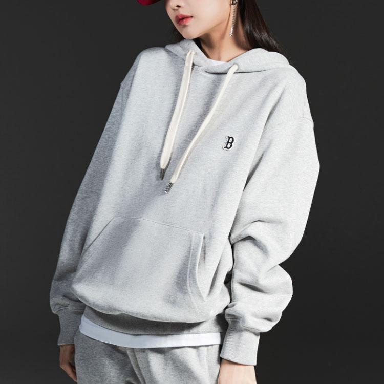 New MLB Sweatshirts Unisex Gray 3AHDB0124-43MGS