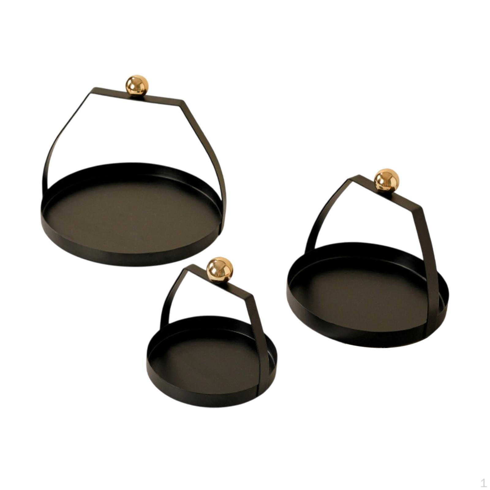 

Поднос для фруктов, Фруктовая тарелка, Прочная декоративная многофункциональная корзина для закусок, Поднос для сервировки кексов, для чёрный