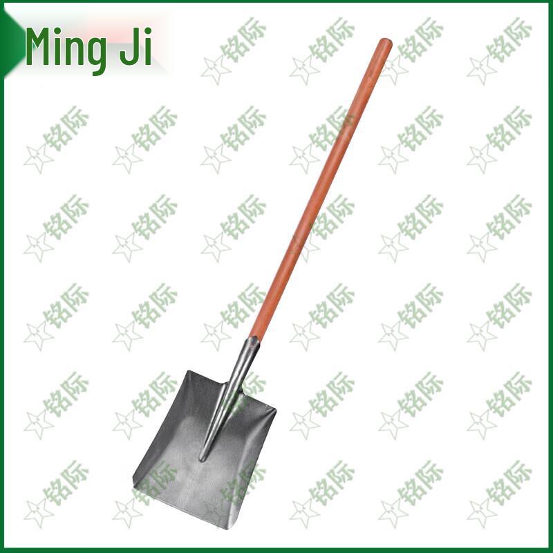 Heavy-Duty Wooden Handle Shovel
