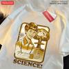 Science Variant Explosion Laboratory T-Shirts Men Harajuku Breathable Tshirts Oversized Loose Tshirts Fashion Cotton Tee Clothes