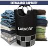 115L Laundry Basket 13 Colors Waterproof Laundry Hamper Laundry Bag with Padded Handles Clothes Hamper Stands Up Well Collapsibl