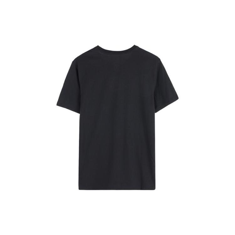 Nike Men's Jordan Dri-Fit Solid Color Quick Dry Round Neck Casual Short Sleeve Black T-Shirt 743037-010
