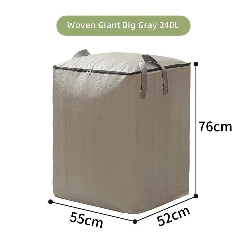 Large Capacity Vacuum Storage Bags For Quilts Clothes Seasonal Moving Organizer Thick Non Woven Compression Storage Bag