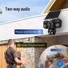 Solar 4M Pixels True Color HD 4G Outdoor Wireless Surveillance Camera for Fish Ponds