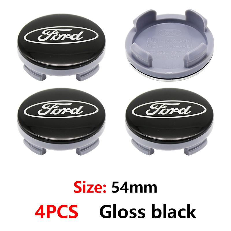 Samolepka na auto Ford 54mm Znak na auto Originální středová krytka kola Znak na kolo Pro Ford Focus MK2 Fiesta Mondeo Shelby Kuga Ecosport