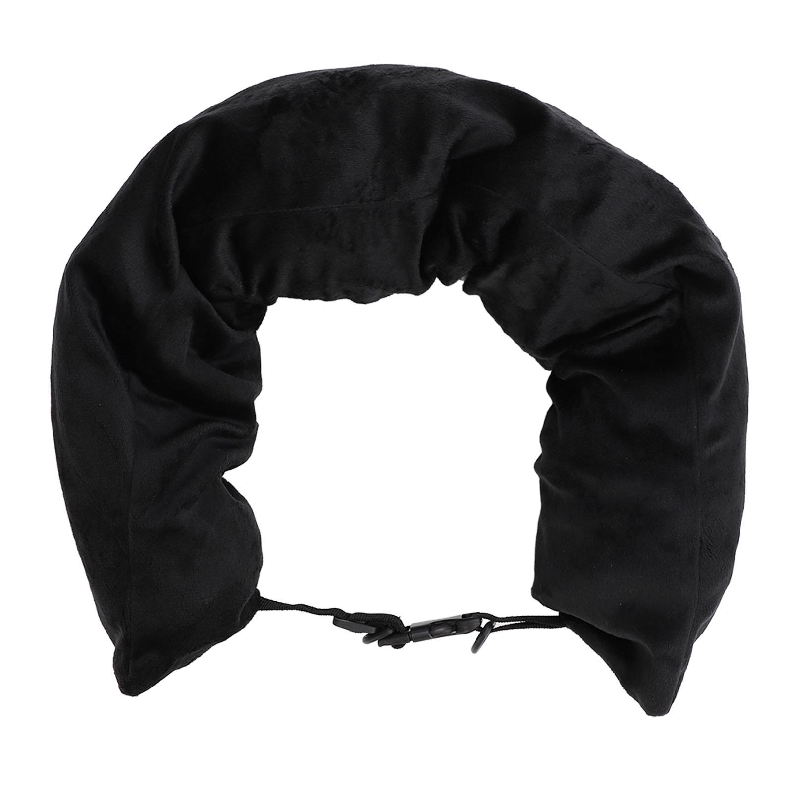 

Travel Neck Pillow Stuffable with Strap U Shape Soft Packable Fillable Travel Pillow Storage Bag