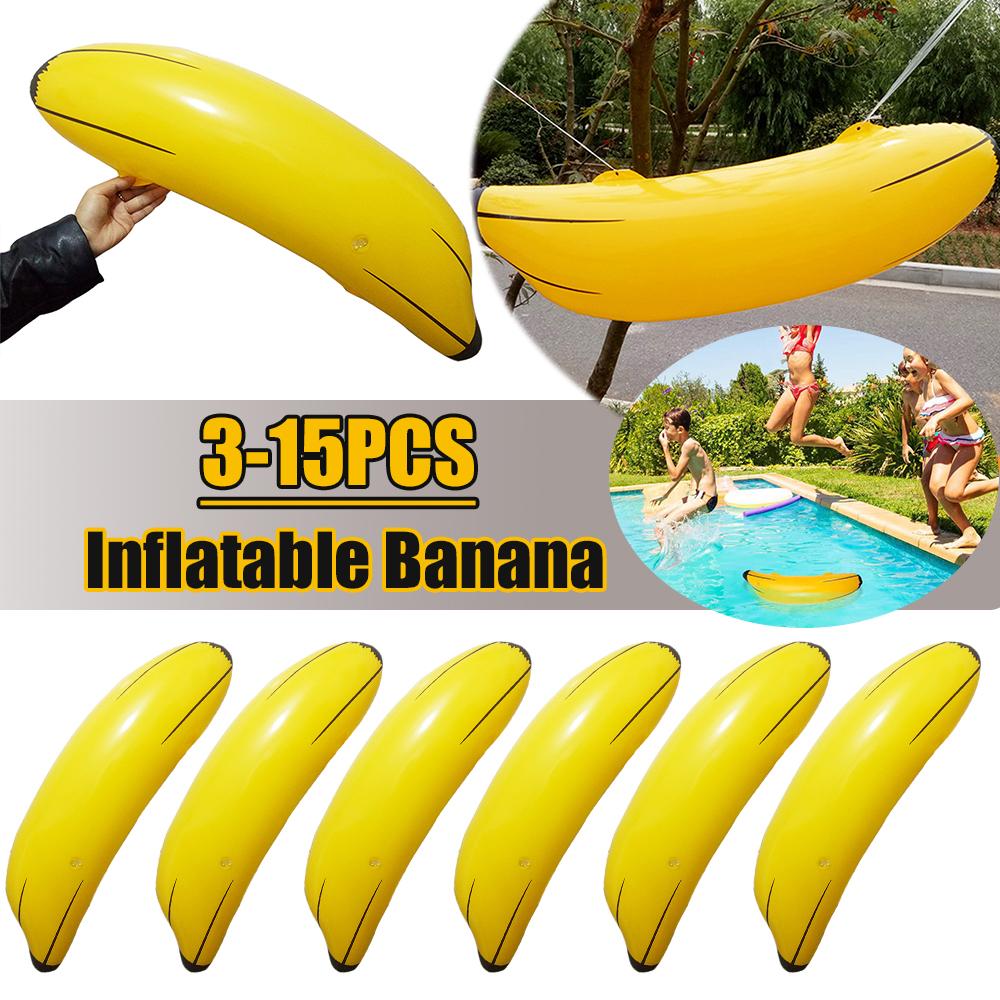 Fruit Foil Balloons Banana Baby Shower Birthday Decor Inflatable Children Kids Toy Water Beach Party Decor
