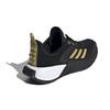 Adidas LEGO x Sport Big Kid Black Gold Metallic Kids Sneakers Core-Black Cloud-White FY8444