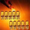 10pcs T10 168/W5W 5W Halogen Car Globe Front Sidelight Headlight Bulb Yellow