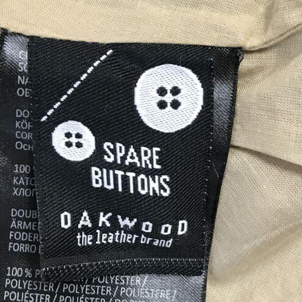 OAKWOOD / Sheepskin Leather Riders Jacket [Women's XS / Brown] Jacket / Jumper(USED)