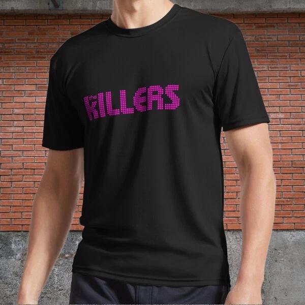 Men s and Women s T-shirts Pink dots S