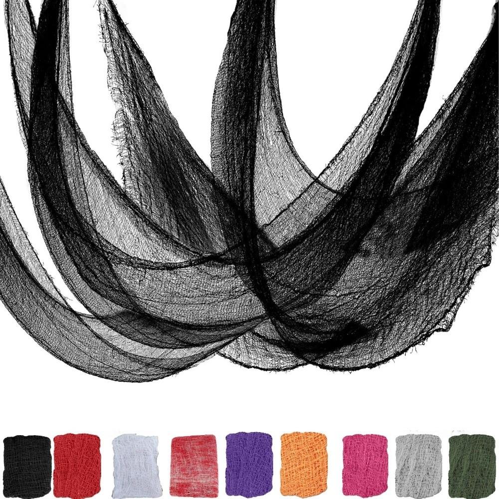 Reusable Blood Gauze Cloth Scary Creepy Gauze Cloth Spooky Mesh Gauze Haunted House Decor