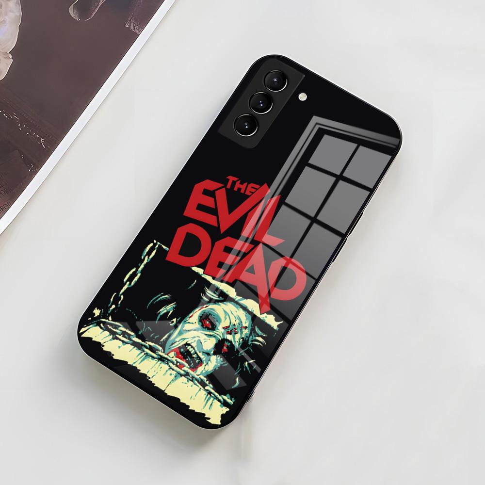

Horror Movie Evil Dead Phone Case For Samsung A56 A36 A26 A16 A15 A25 A35 A55 A14 A34 A24 A54 Glass Case Samsung A13 5G