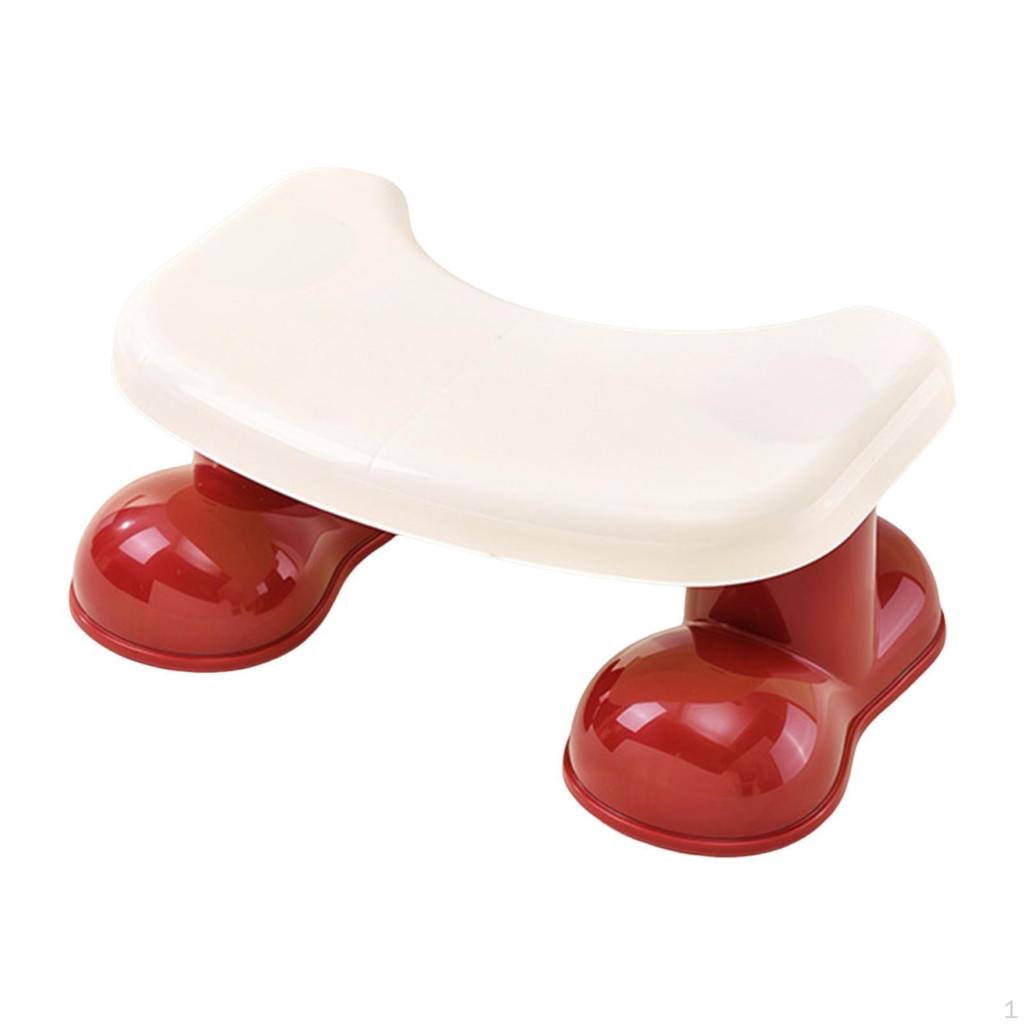 Bathroom Toilet Stool Assistance Step Footstool Footrest for under Desk Office