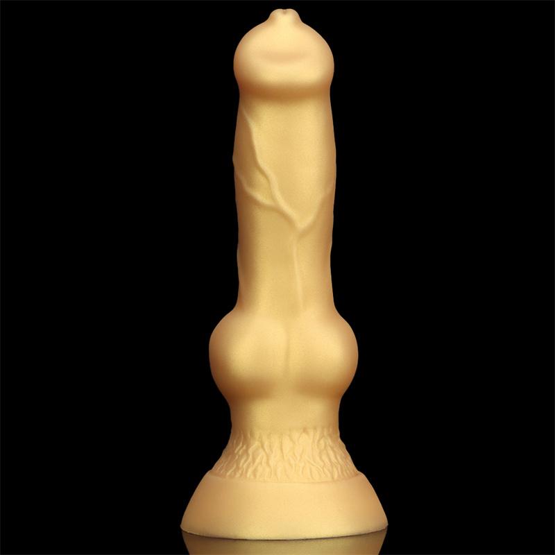 Dog Dick Dildo Extra Large Alien Super Soft Animal Dildo Ženská masturbační lisovací tyč