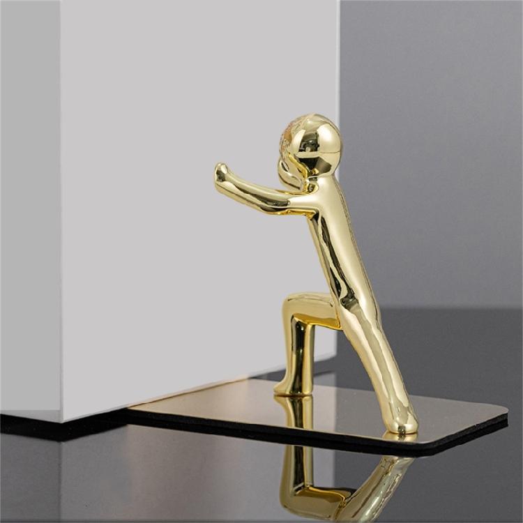 Practical Bookends Creative Book End Desk Bookshelf Kung Fu Man Book Support Book Holders Shelf Decorative Bookends