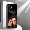 Twilight Saga Edward Soft Phone Case for Samsung Galaxy S26 S25 Edge S24 Ultra S23 Plus S22 S21 FE S20 Black Cover Back Shell