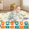 Thick Baby Play and Includes a Storage Bag for Easy Storage and Perfect for and Daycare Mat, Foldable, Large, Non-Slip, Waterproof, Soundproof,