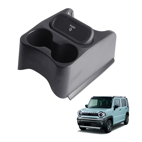 

HUAHAO Console Box for Suzuki Hustler MR52S/MR92S, Expandable Trash Can, Small Item Storage, Organized, Non-Slip, Car Storage Box, Console Tray, Hustl