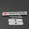 3D Metal 4 MOTION Logo Front Grille Badge Emblem Decals for VW Golf Tiguan Touareg Passat Polo Jetta Car Stickers Chrome zf3
