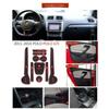 For 2011 2012 2013 2014 2015 2016 Voagen Polo GTI Gate Slot Pad Automobile Dust Mats Water Coaster Non-slip Mats Auto Car Accessories