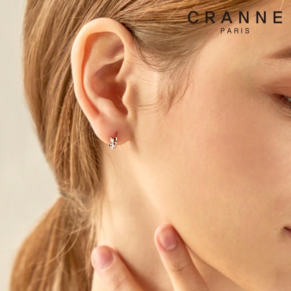 14K Heart Rabbit Earrings (Gold Filled) C24EGF146