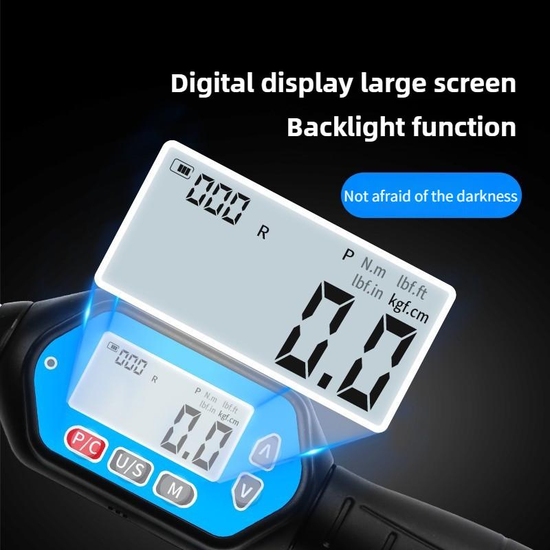 Cheie Dinamometrică Digitală Mini Portabilă pentru Strângerea Șuruburilor Cheie de Reparare Set de Scule pentru Întreținere Auto