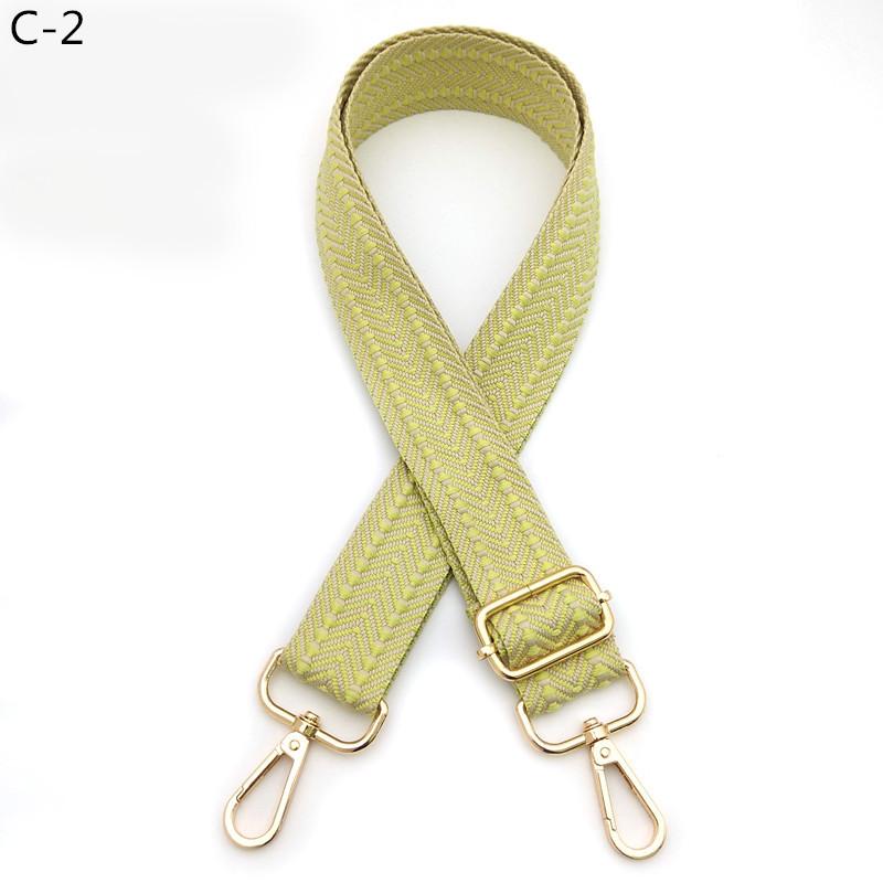 New Arrow Solid Color Bag Shoulder Strap Accessories One Shoulder Oblique Span Adjustable Replacement School Bag Wave Strap