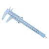 0-150MM Sliding Caliper Plastic Lightweight Smooth Plastic Square Ruler Easy To Measure Accurate Measuring Tool Line Saw