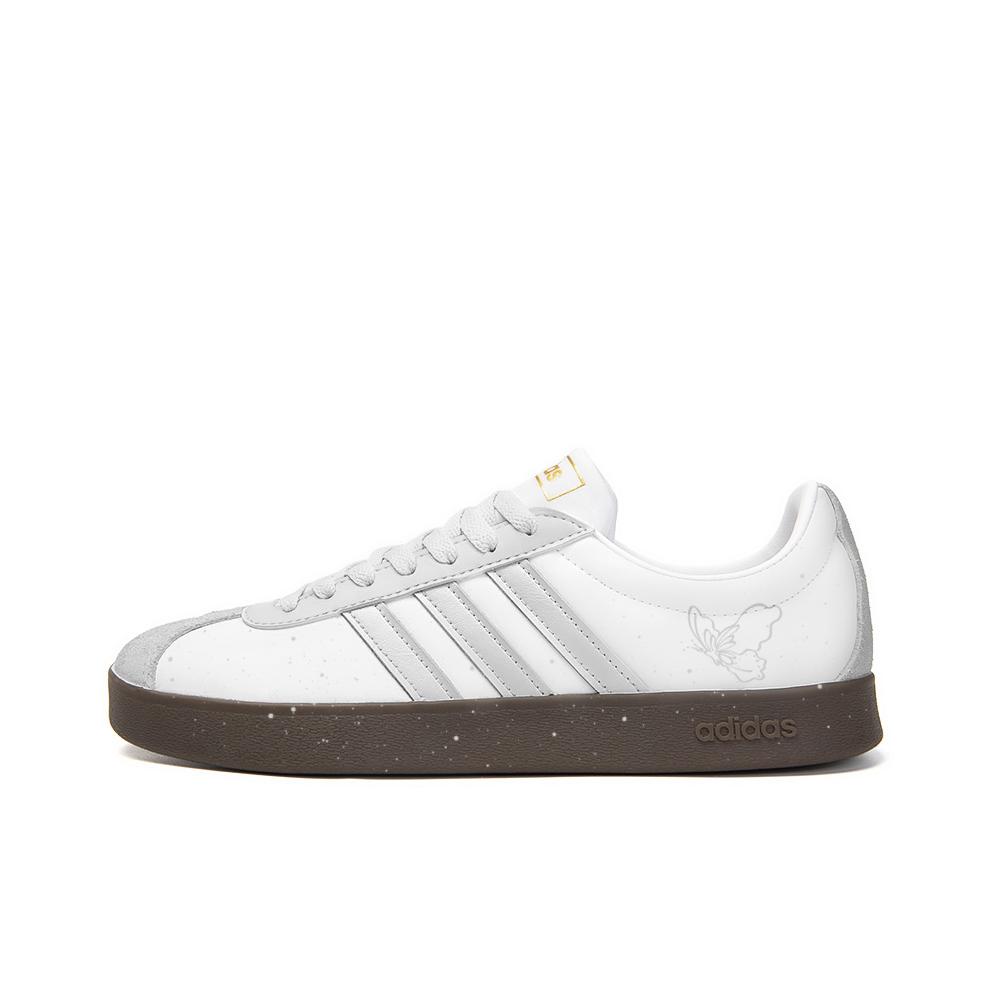 

Adidas Neo VL Court 2.0 Leather Slip Resistant Abrasion Resistant Low top Skateboard Shoes Unisex Gray White ID6015(Team746-) 44⅔