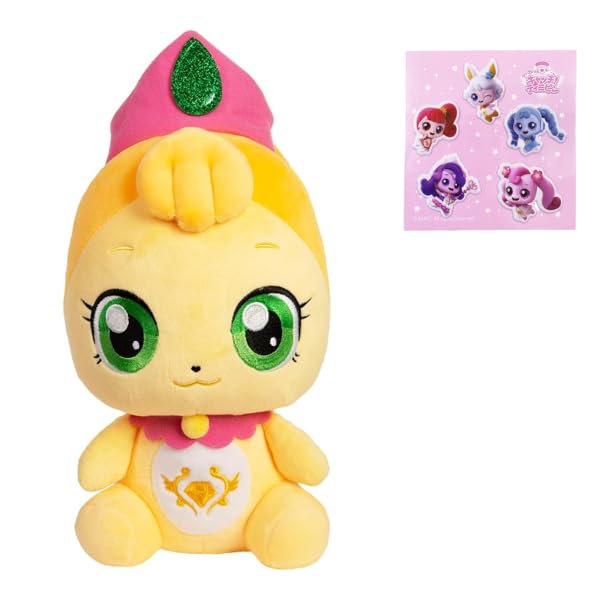 Includes Tinipin Puffy Sparkling Tinipin Cocopin Plush Medium Size  Secret Catch! Sticker  Catch! Toy,