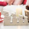 Snowman Molds Silicone Gypsum Ornament Mould Christmas Candle Molds Cute Snowman Silicone Candle Molds Christmas Ornament Mold
