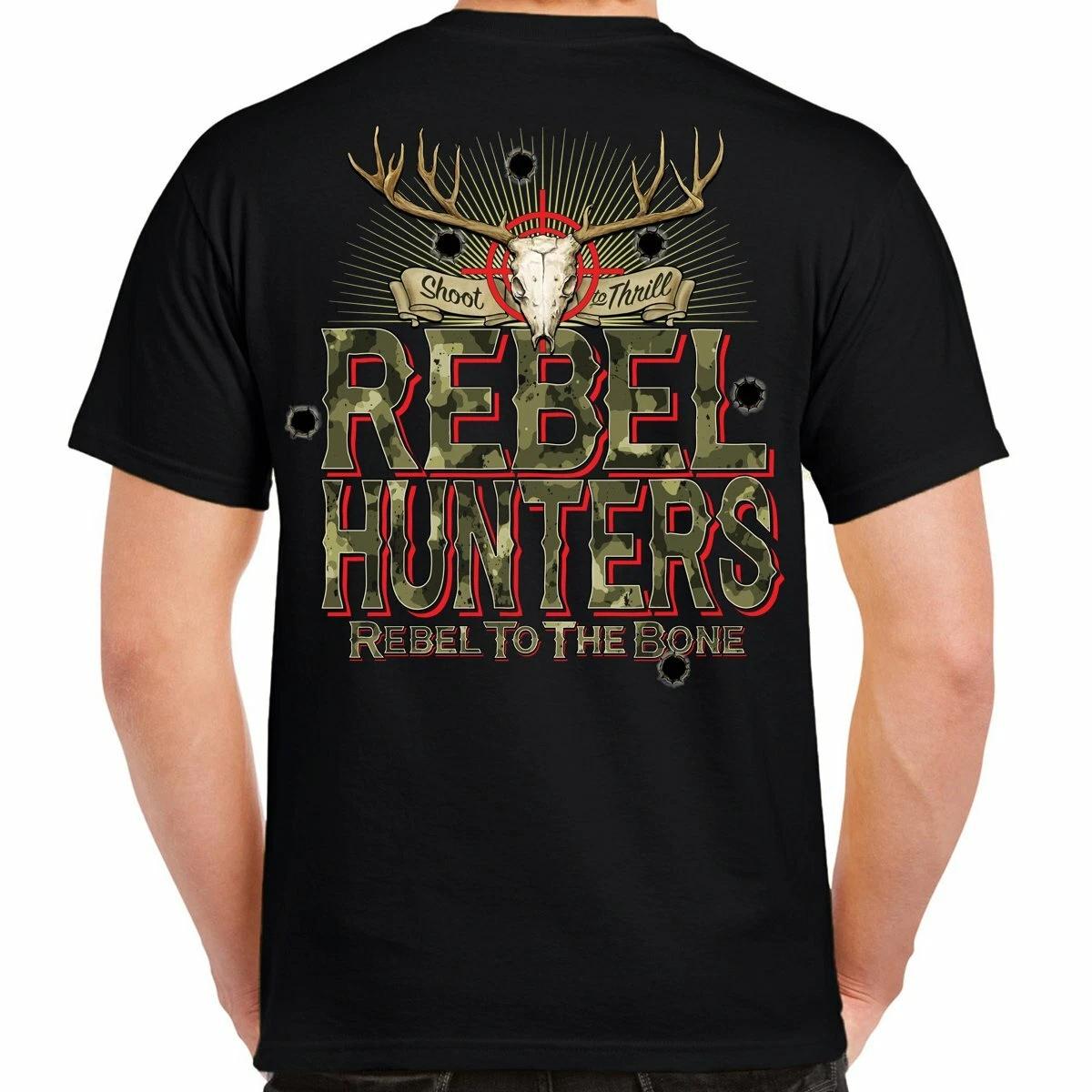 Rebel Hunters Shoot To Thrill T-Shirt XXXXL