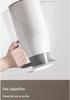 Large Capacity Glass-Lined Thermos Flask for Dormitory Use - Ideal for Hot Water and Tea