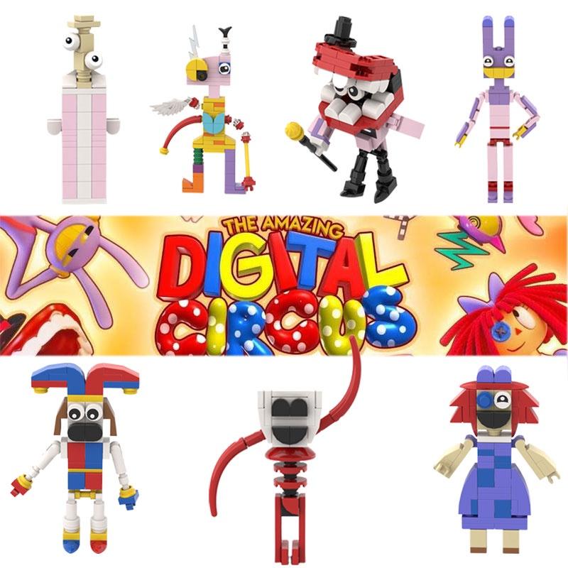 Jax Magical Circus Building Blocks Toy Compatible With Lego Diy Abs Plastic 400-800 Pieces