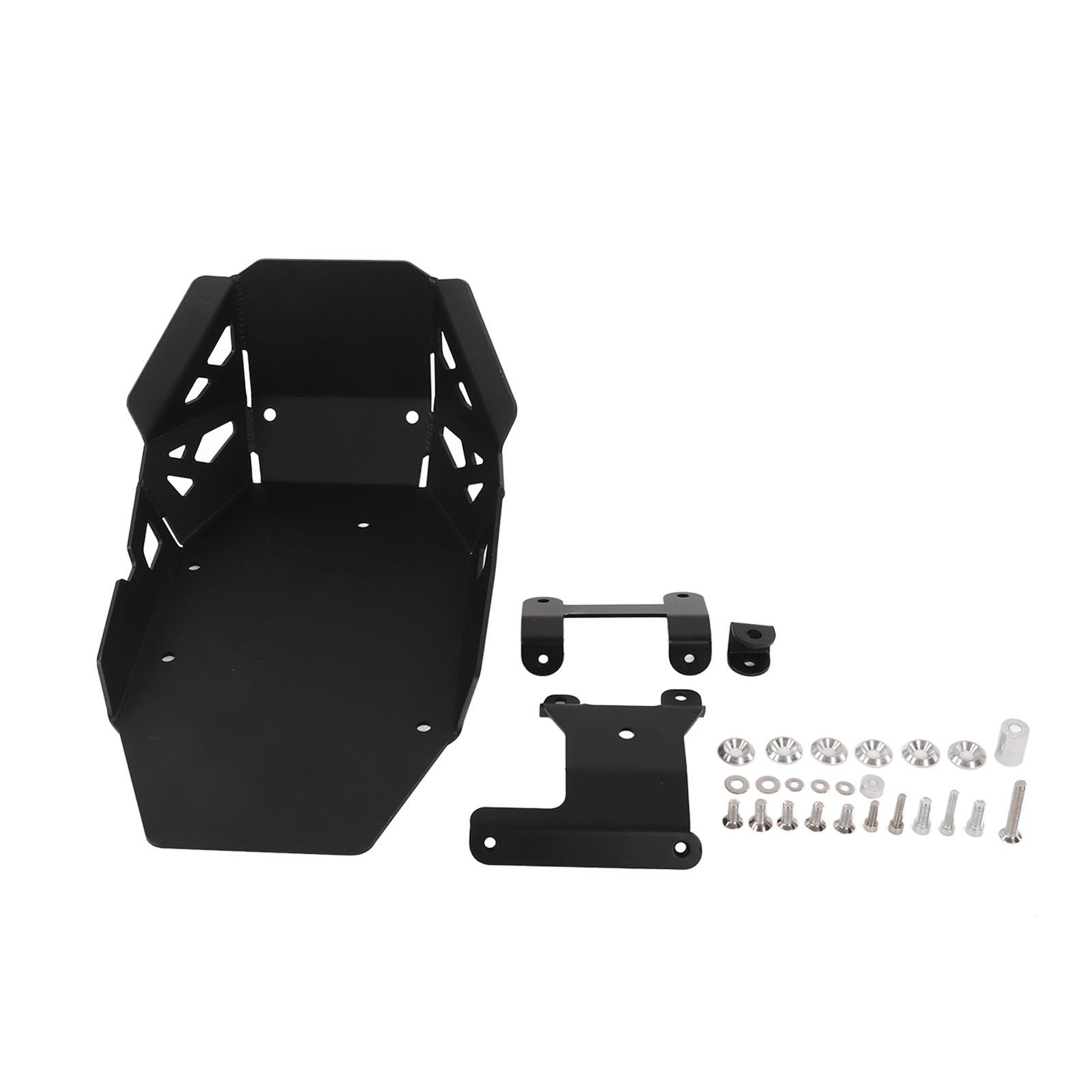 

Motorcycle Engine Base Chassis Guard Skid Plate or Carbon Steel Replacement for 900 GT 2020+(Black )
