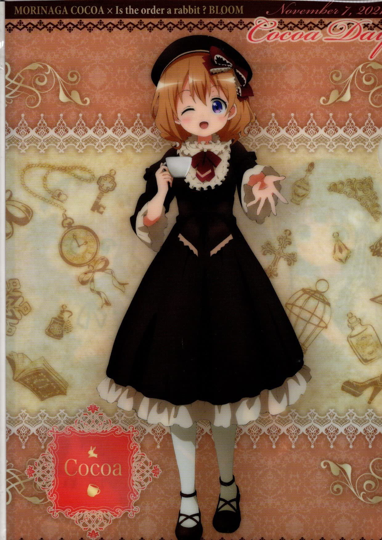 

Прозрачный файл Morinaga Cocoa Заказ - это BLOOM 2021 Какао Зайчик